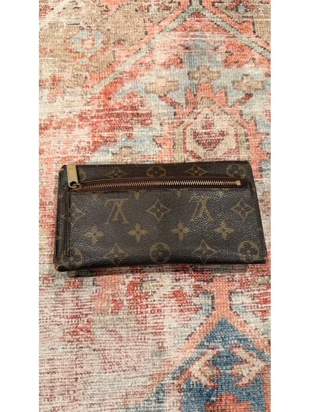 LOUIS VUITTON Portefeuille Eugenie Monogram Wallet with COA